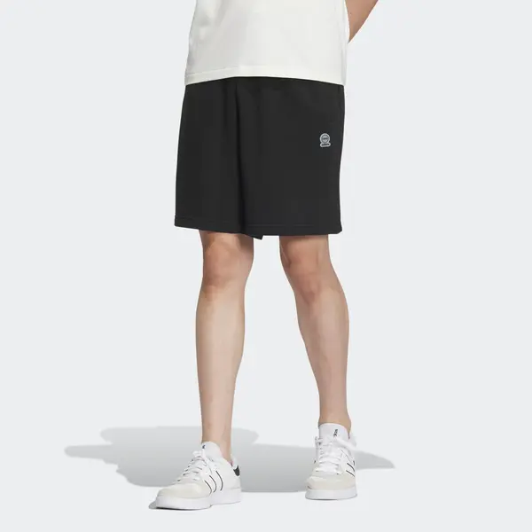 Шорты шорты neo essentials Adidas, черный — фото 2