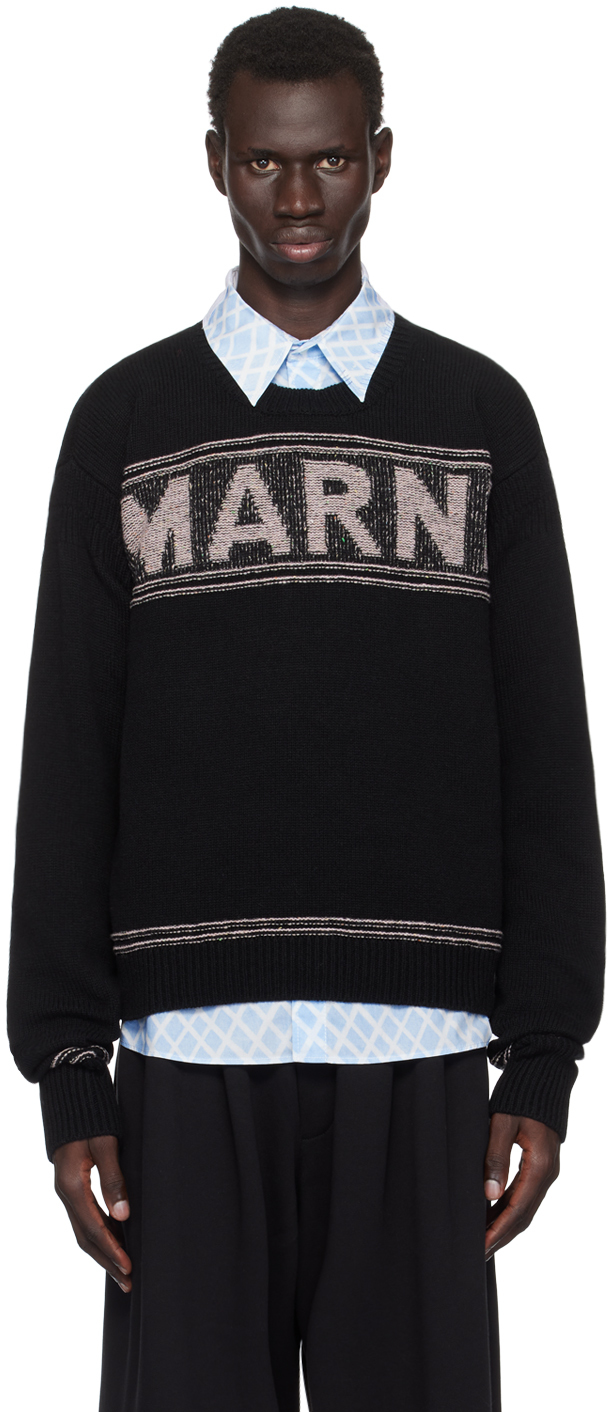 

Свитер с логотипом Fisherman Marni