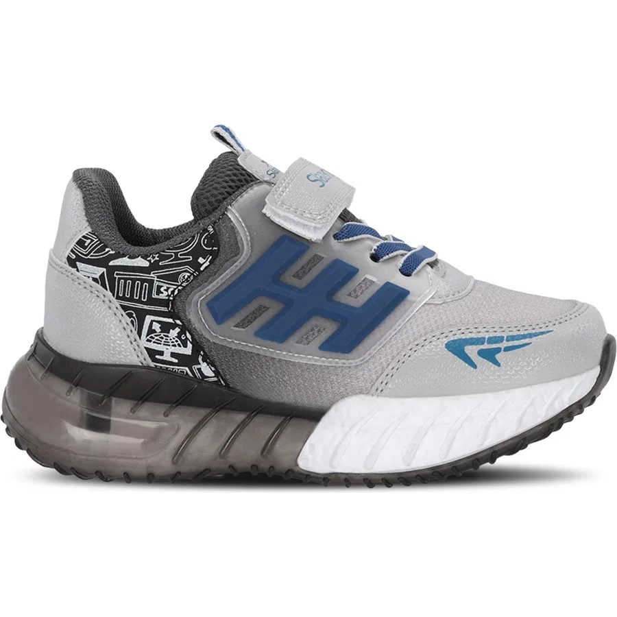 Детские кроссовки на липучках Enzo P Slazenger, Дымчато-оранжевый