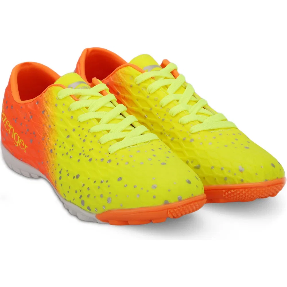 Детские футбольные бутсы для мальчиков для зала с шнуровкой HANIA HS Neon Sarı Slazenger — фото 2