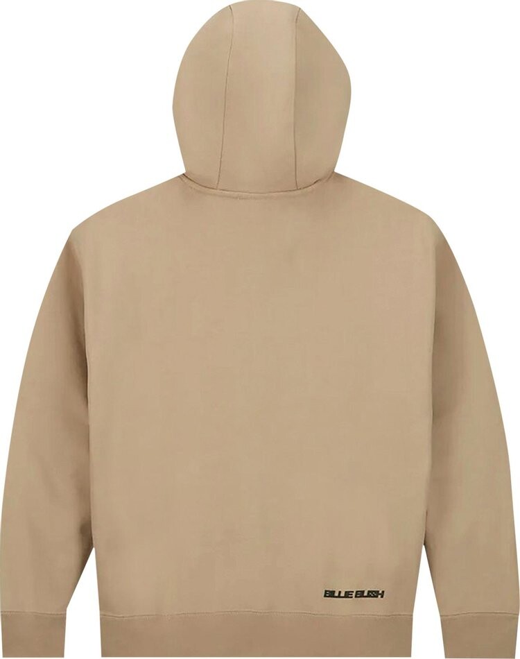 Худи Nike x Billie Eilish NRG Fleece Hoodie 'Mushroom/Sequoia', загар — фото 3