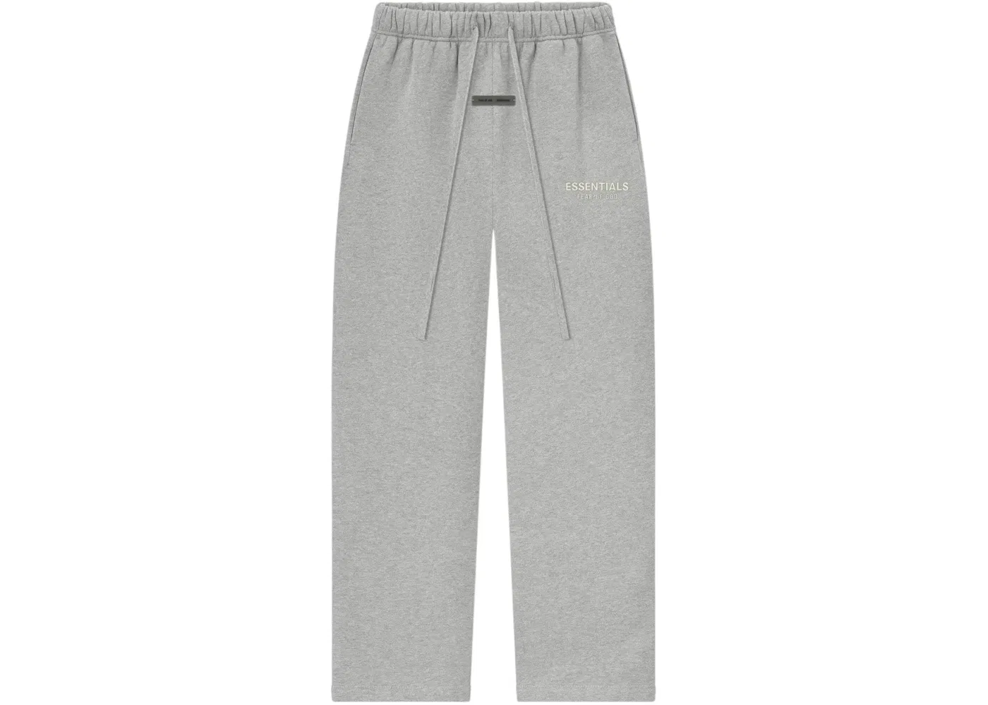 Женские свободные футерные спортивные штаны Fear of God Essentials, Concrete Heather