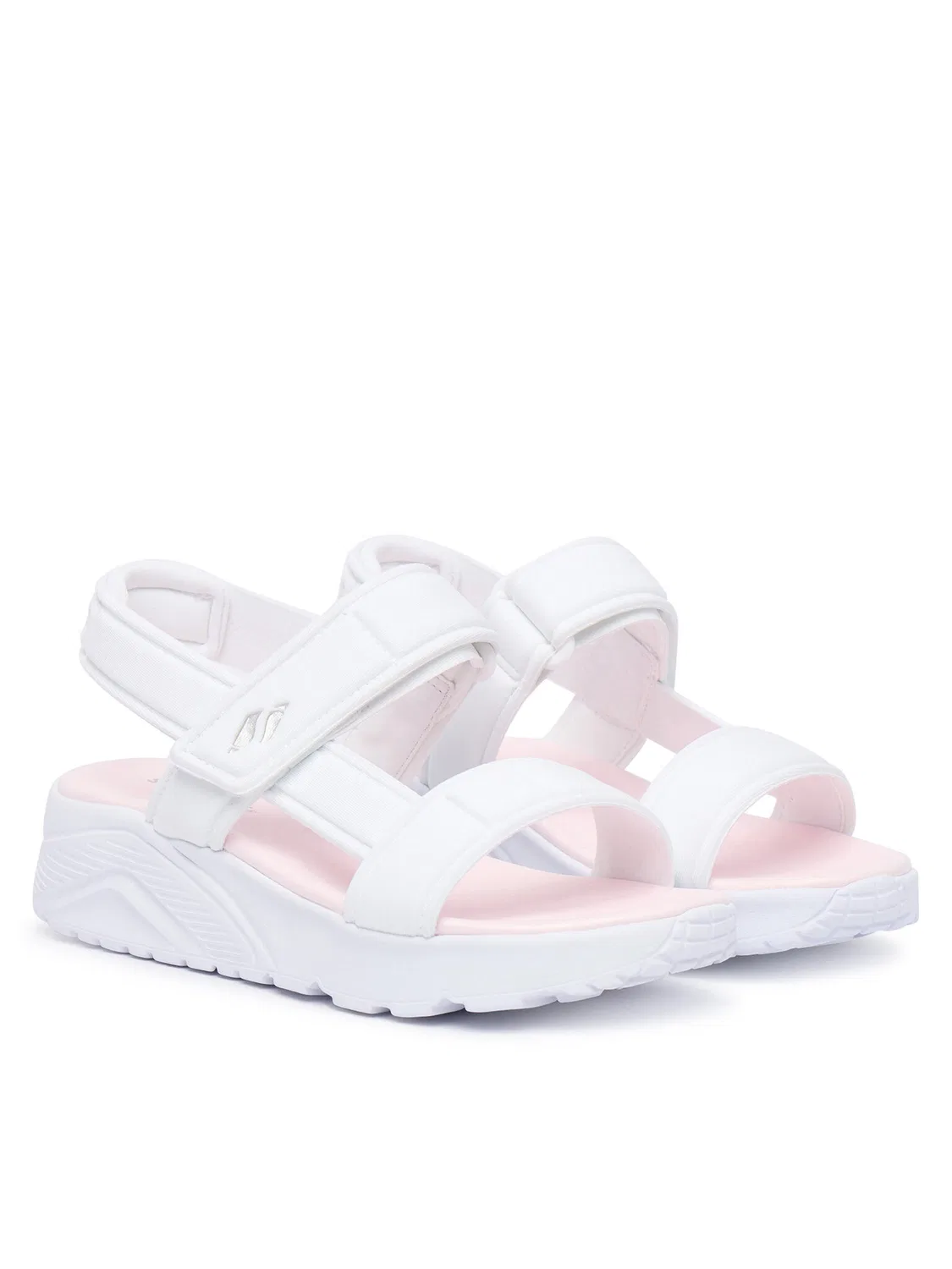 Сандалии street uno lite sandal для девочки Street Uno Lite Sandal Skechers, белый — фото 2