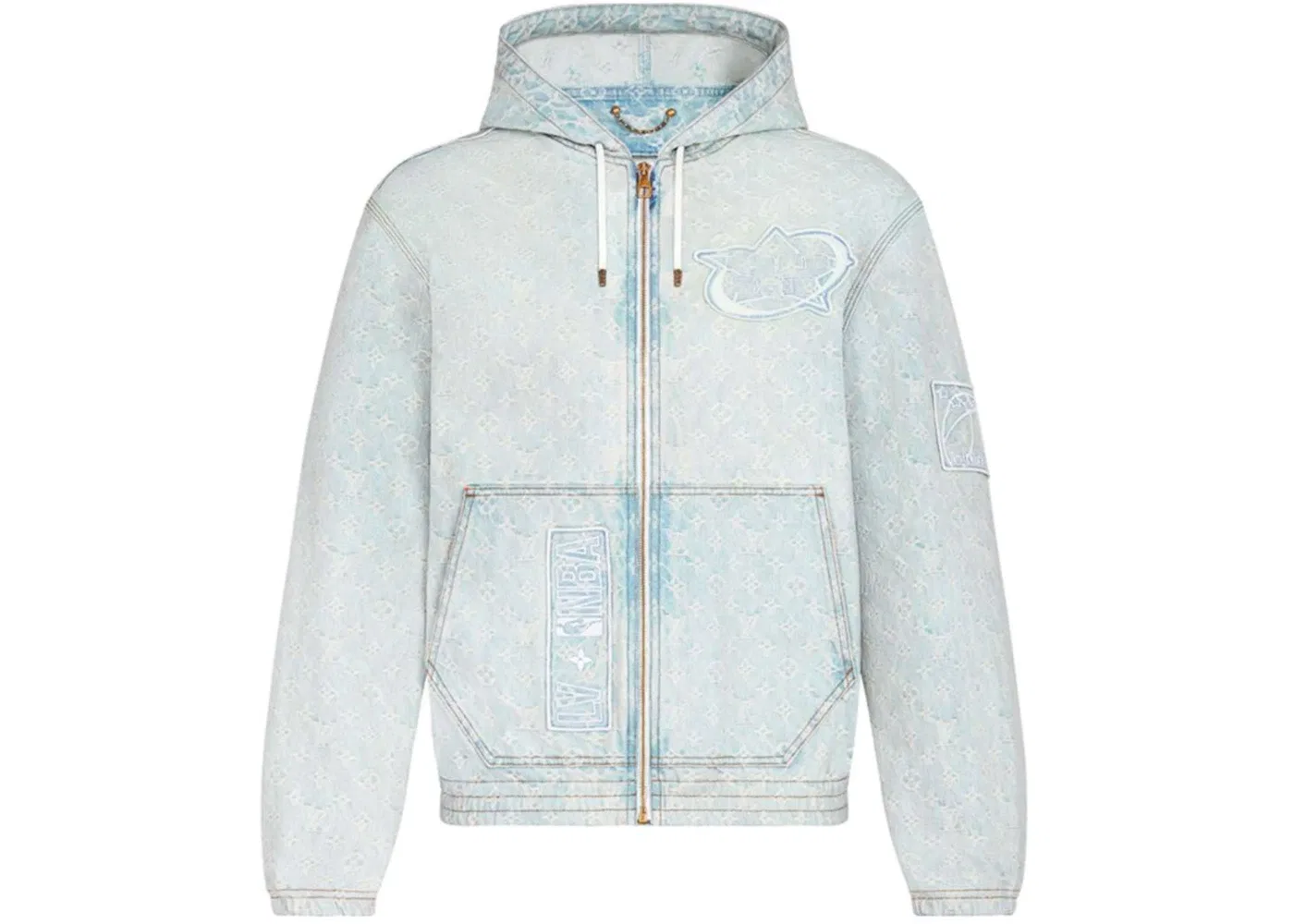 Мужская худи Louis Vuitton, Blue