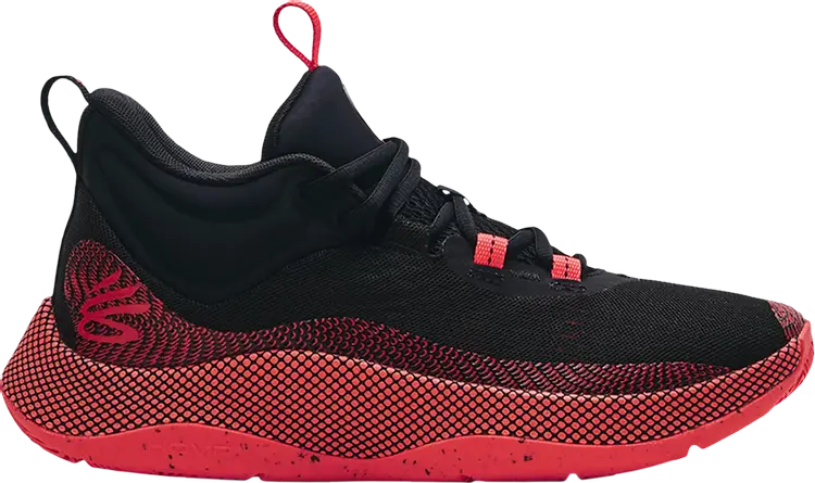 

Кроссовки Under Armour Curry HOVR Splash Black Red, черный