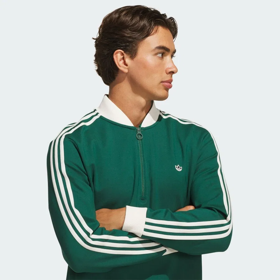 Спортивная толстовка ADIDAS PERFORMANCE зеленого цвета — фото 3