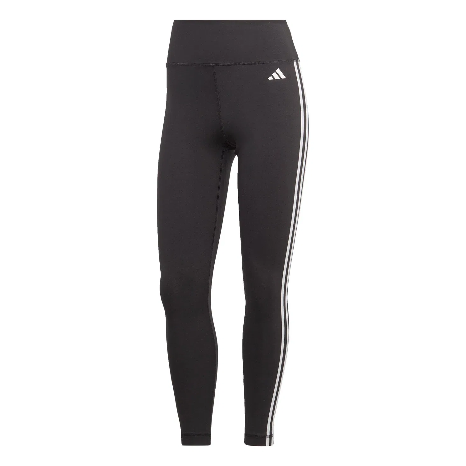Женские леггинсы с высокой посадкой Train Essentials 3-Streifen High-Waisted 7/8-Leggings Adidas, Schwarz — фото 2