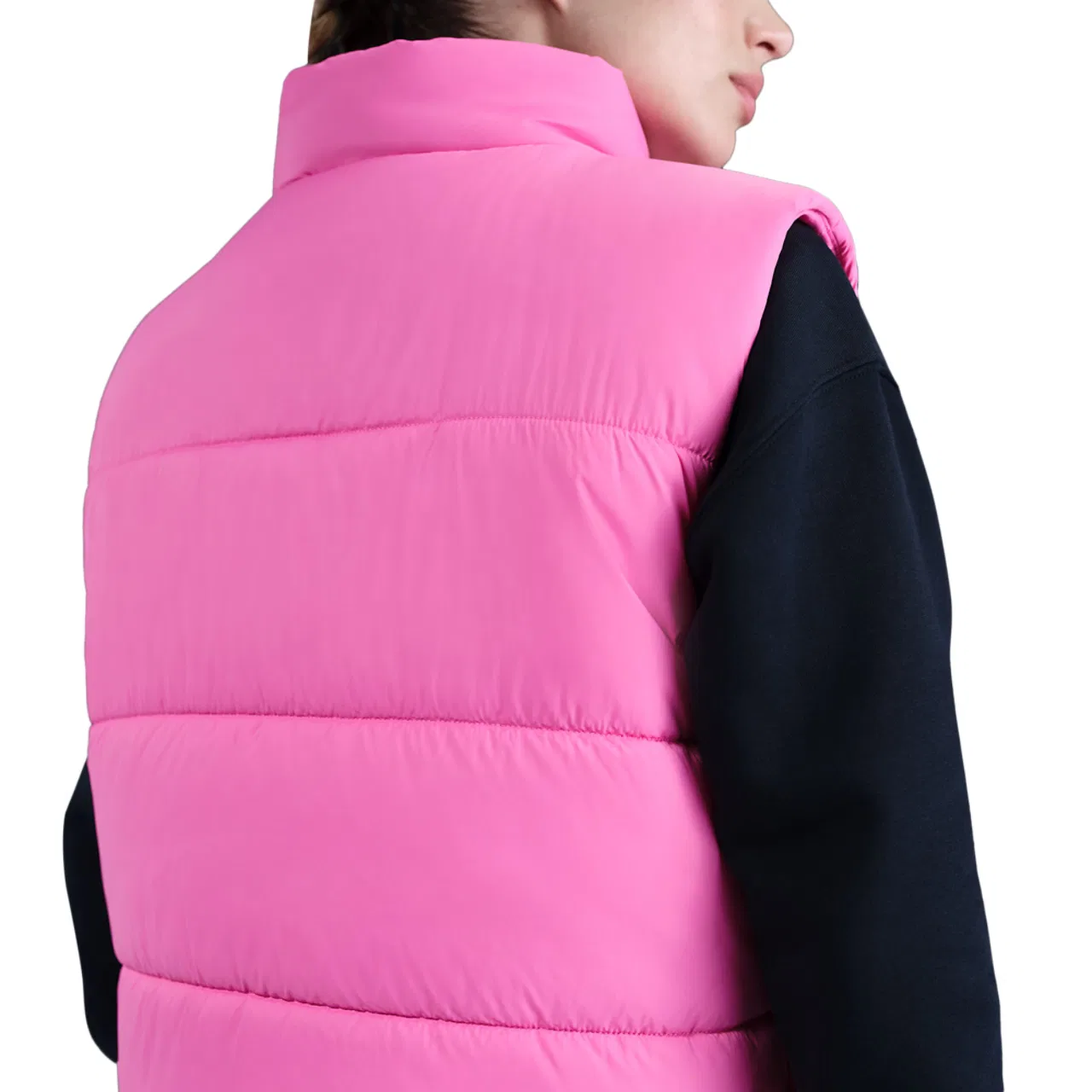 Женский утепленный жилет NSW Therma-FIT Classic Nike, цвет Playful Pink/White — фото 2