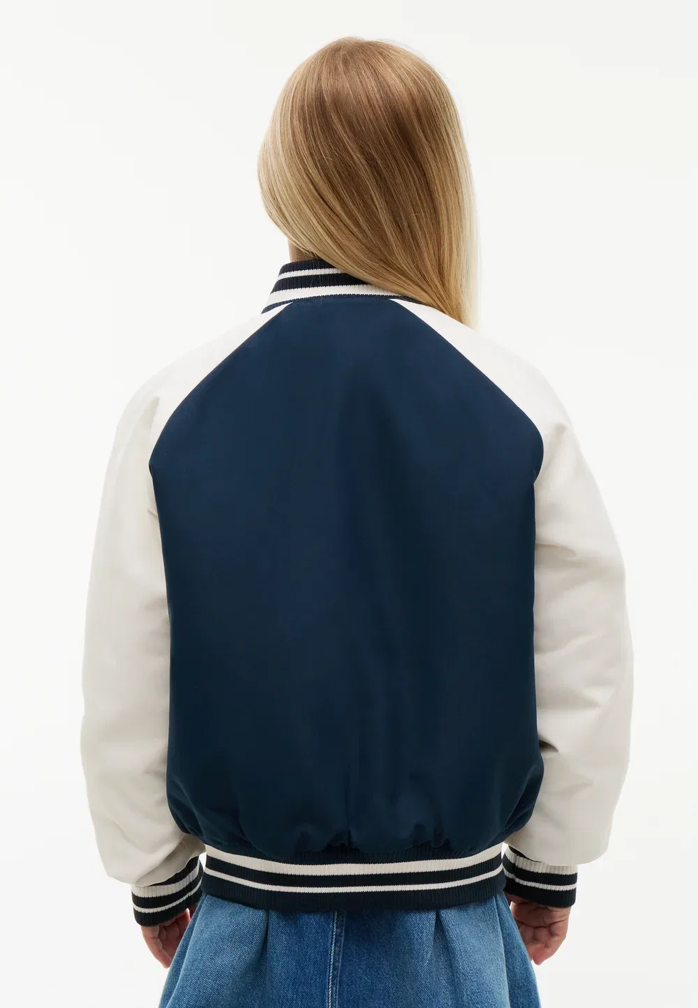 Куртка-Бомбер унисекс - куртка-бомбер Tommy Hilfiger, Dark Night Navy — фото 3