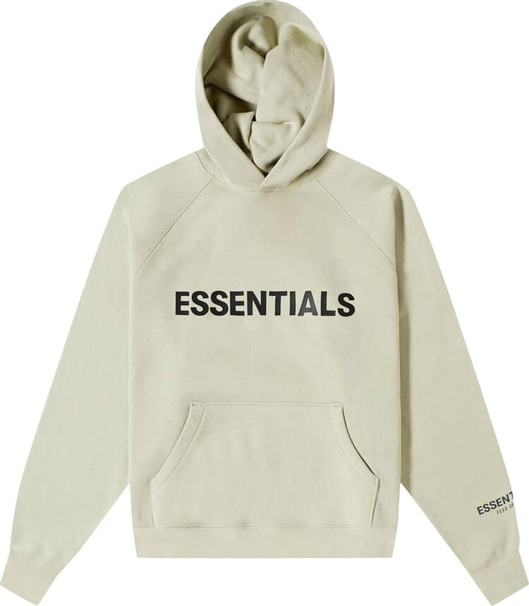 

Худи Fear of God Essentials Hoodie 'Sage', загар, Серый, Худи Fear of God Essentials Hoodie 'Sage', загар