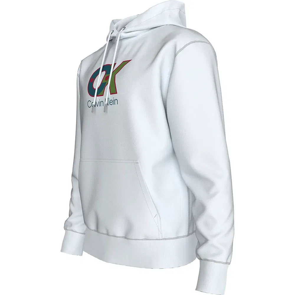 Худи Calvin Klein, белый — фото 3