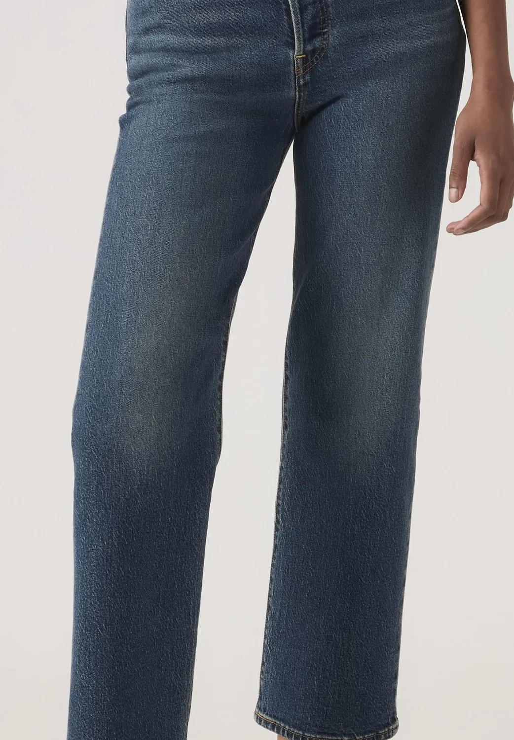 Женские джинсы прямого кроя Ribcage Straight Ankle Levi's, Analyze This Ltw — фото 2