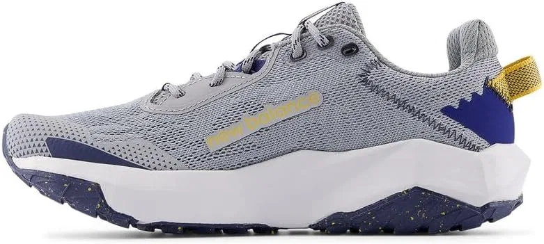 Детские кроссовки для девочек с шнуровкой Dynasoft Nitrel V6 New Balance, Slate Grey/Blue Oyster/Baroque Gold