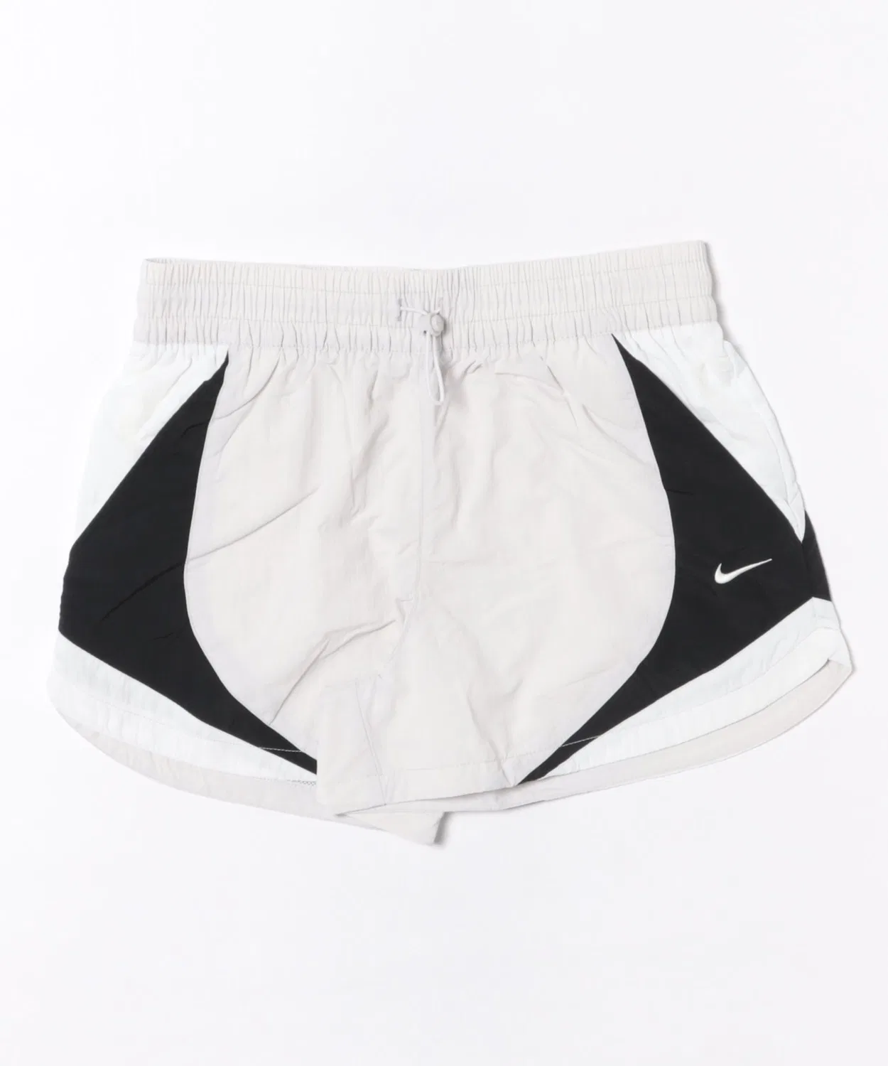 Женские шорты свободного кроя с принтом NIKE ASWNSWSTREET3TRACKSHORT, Light Grey