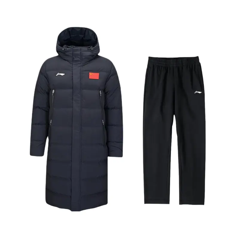 

Повседневная спортивная одежда Li Ning, унисекс, черная