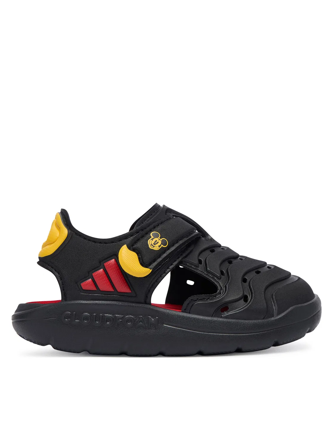 Сандалии для мальчика Disney Mickey Mouse Adidas, черный