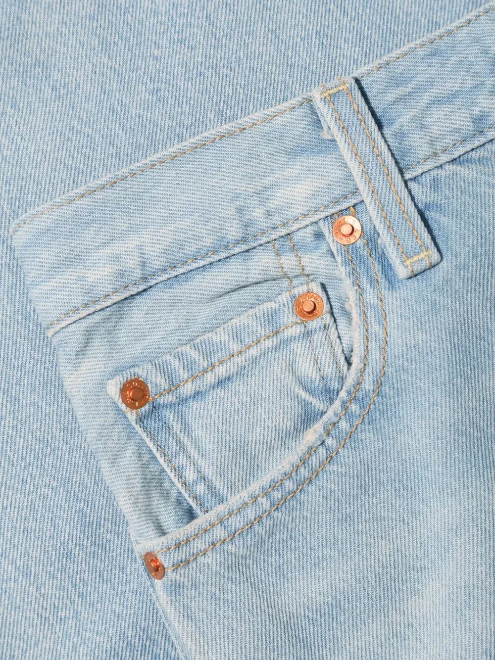 Джинсы Ribcage с эффектом потертости Levi'S, синий — фото 3