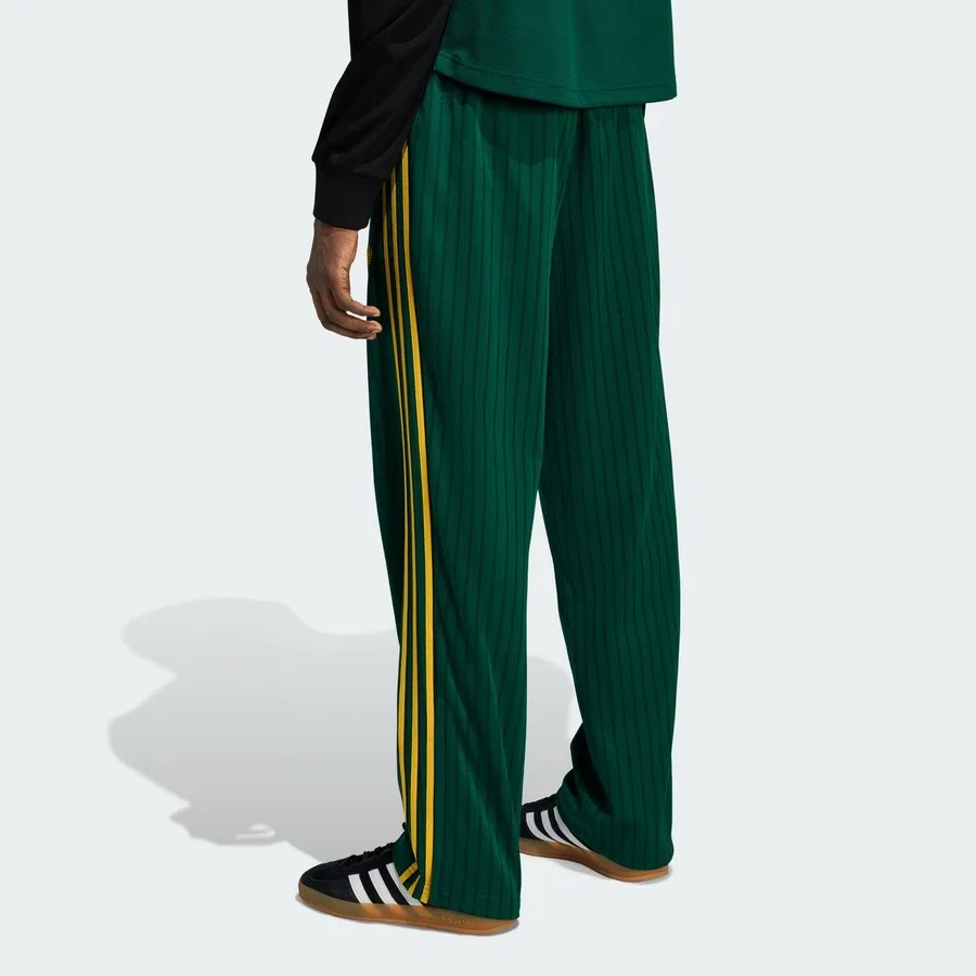 Спортивные брюки свободного кроя с принтом Firebird Pinstripes Loose adidas, Зеленый — фото 2