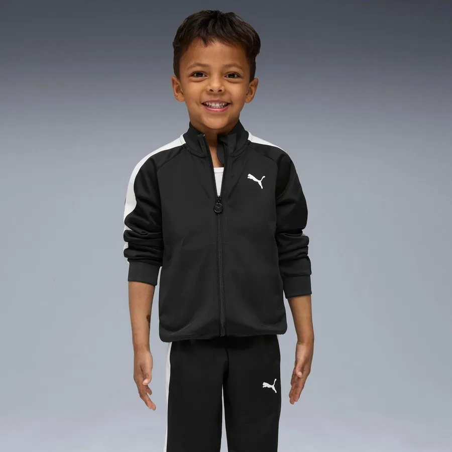 Детский спортивный костюм Puma T7 Always On Track Suit, Черный — фото 3