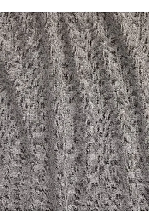 Женская футболка из льняной смеси Gap, Gray006 — фото 3