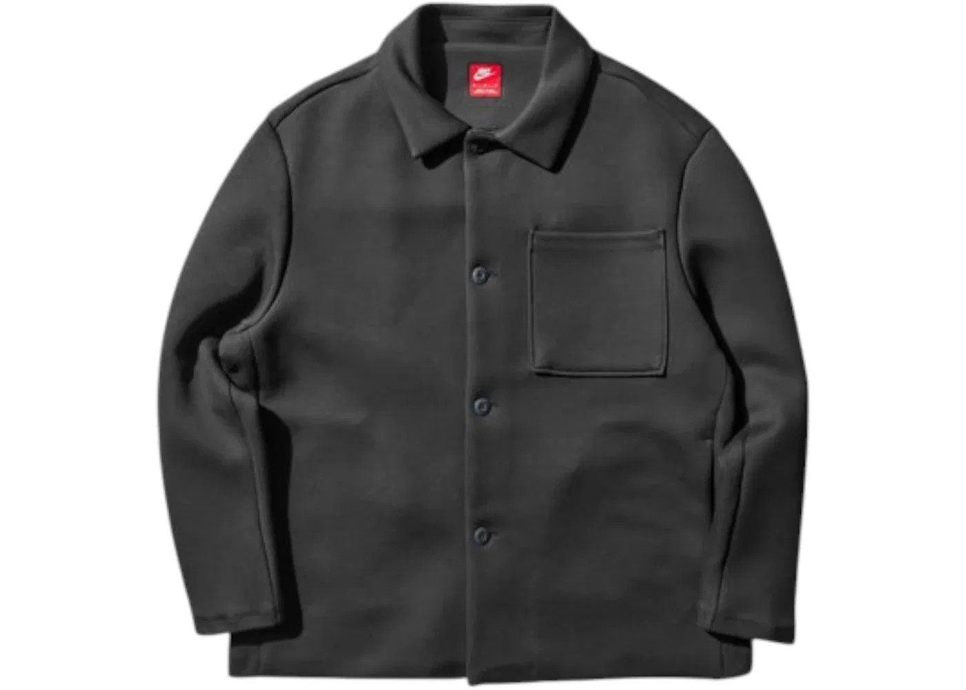 Мужская куртка-рубашка с длинным рукавом Nike Shacket, Dark Grey