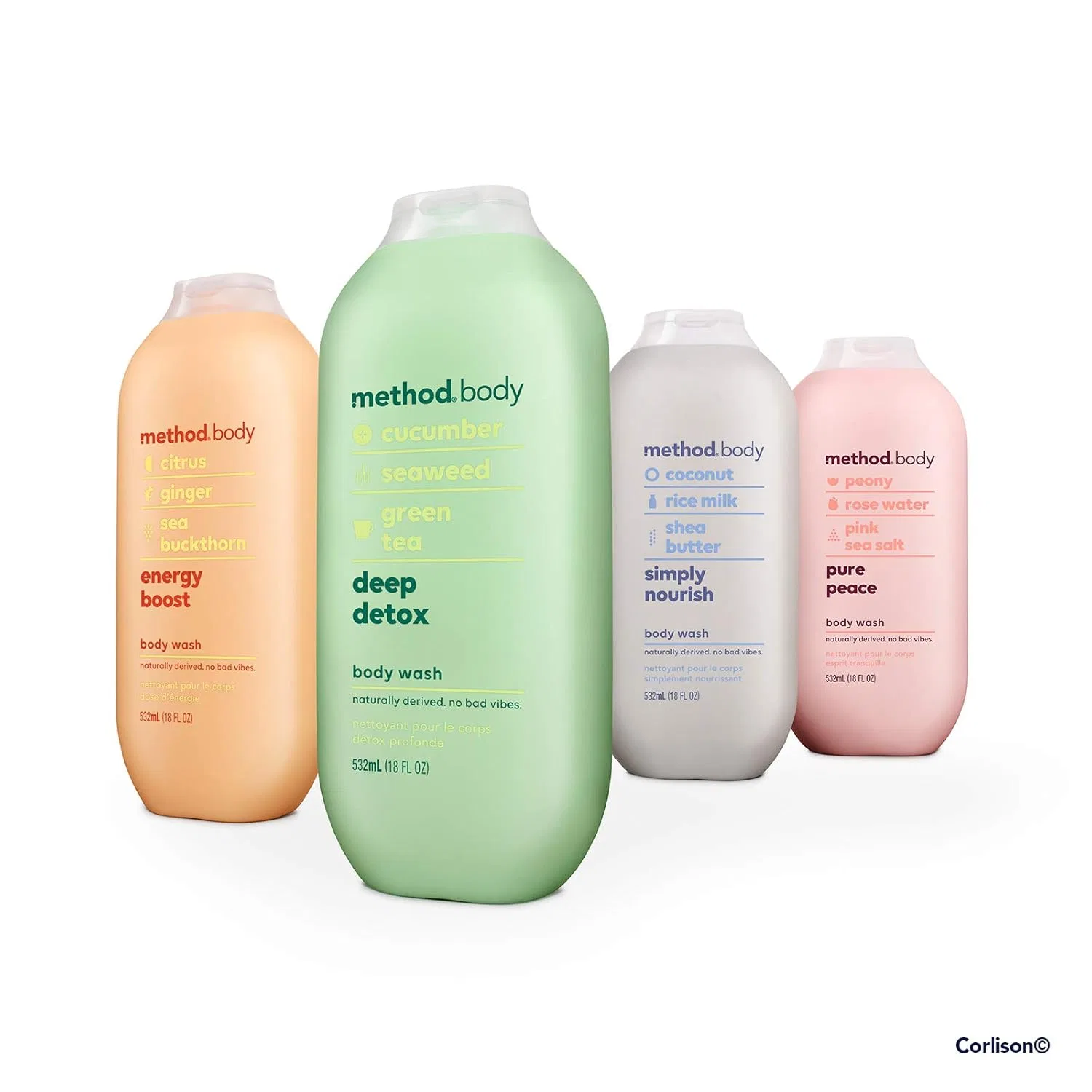 Гель для душа Method Hydrating Body Wash, Coconut Milk, 532 мл — фото 4