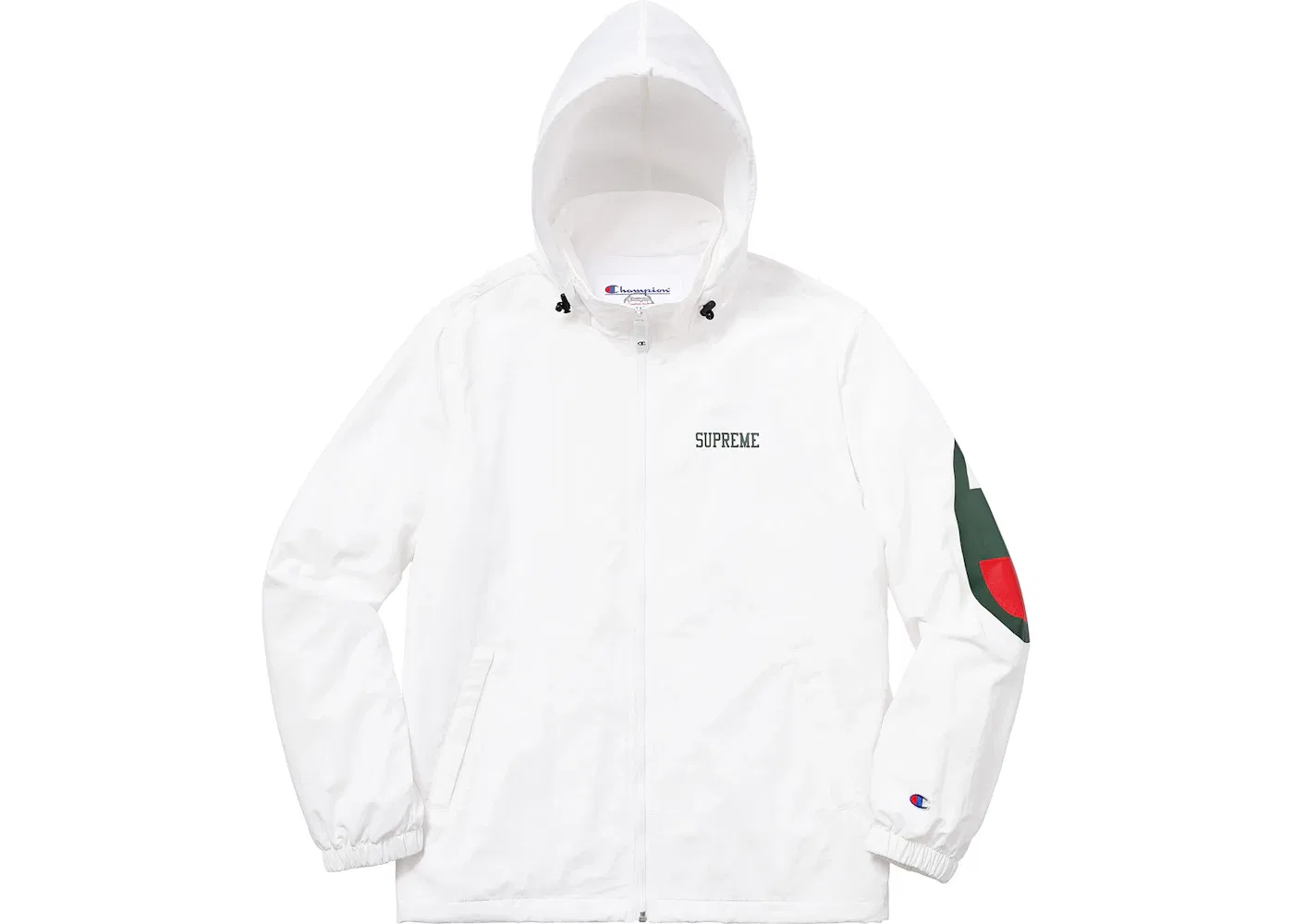 Мужская куртка Supreme Champion Track, White — фото 3
