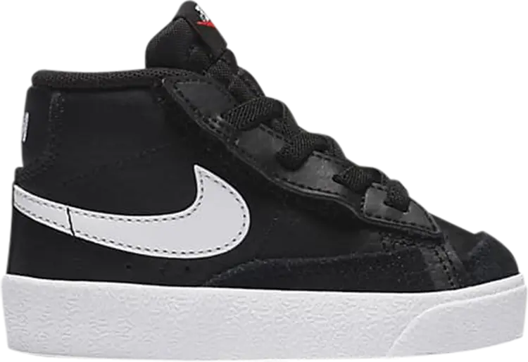 

Кроссовки Nike Blazer Mid '77 TD 'Black Suede', черный