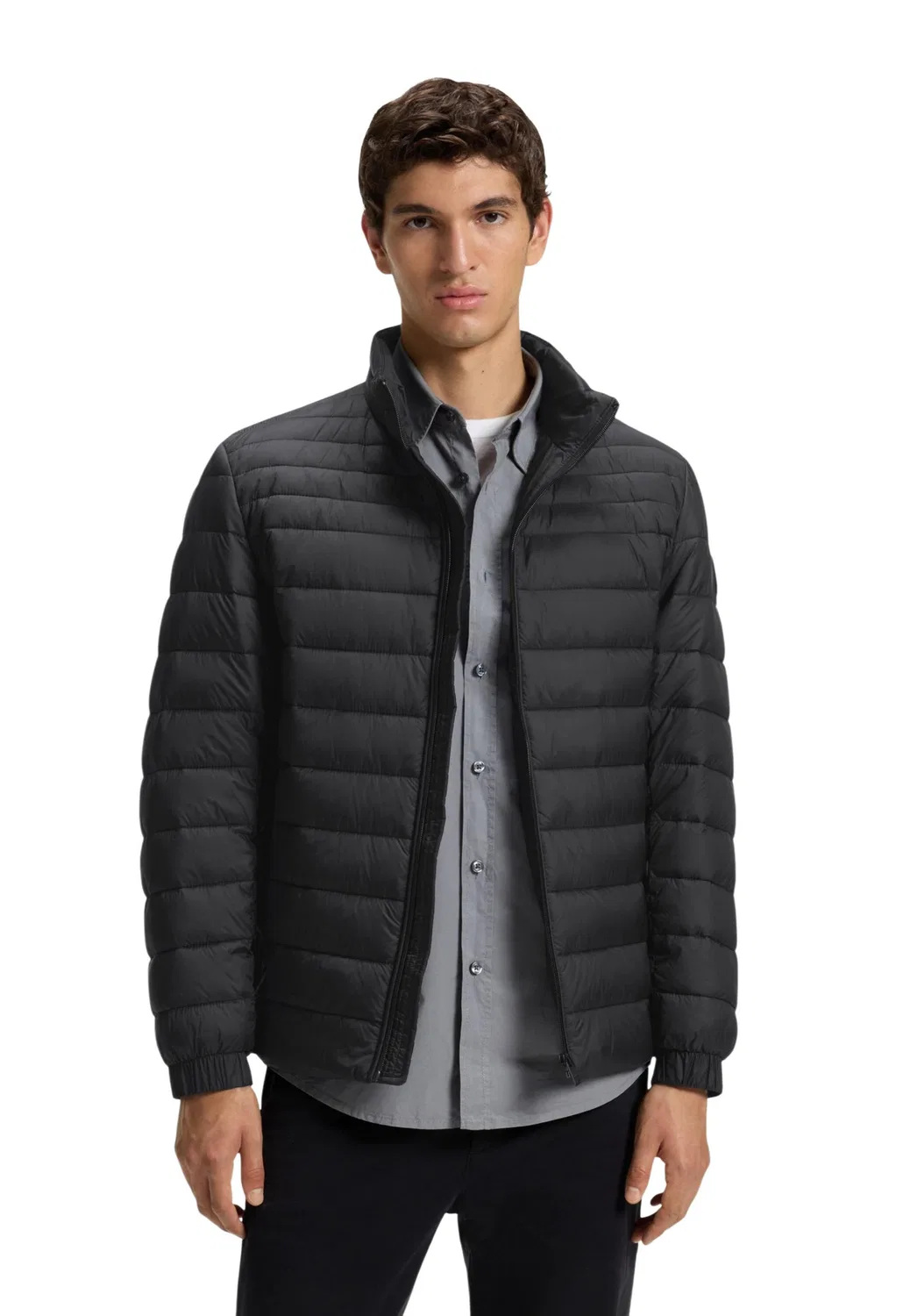 Мужская куртка с длинным рукавом ODEN2 BOSS, Black