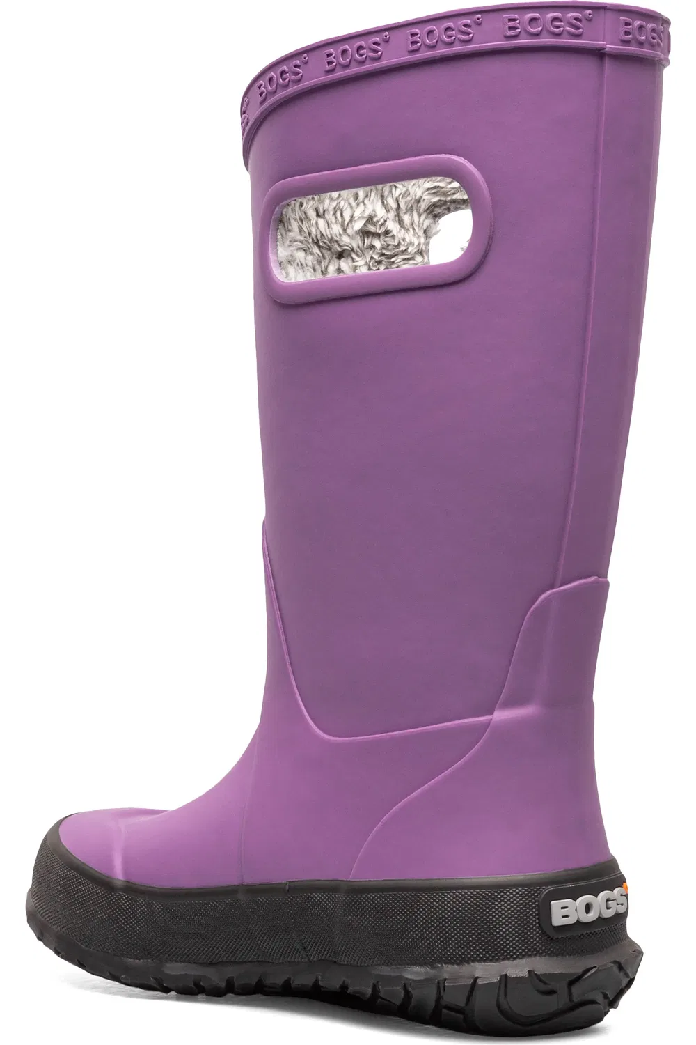 Детские сапоги водонепроницаемые утепленные Plush Insulated Bogs, Purple — фото 2