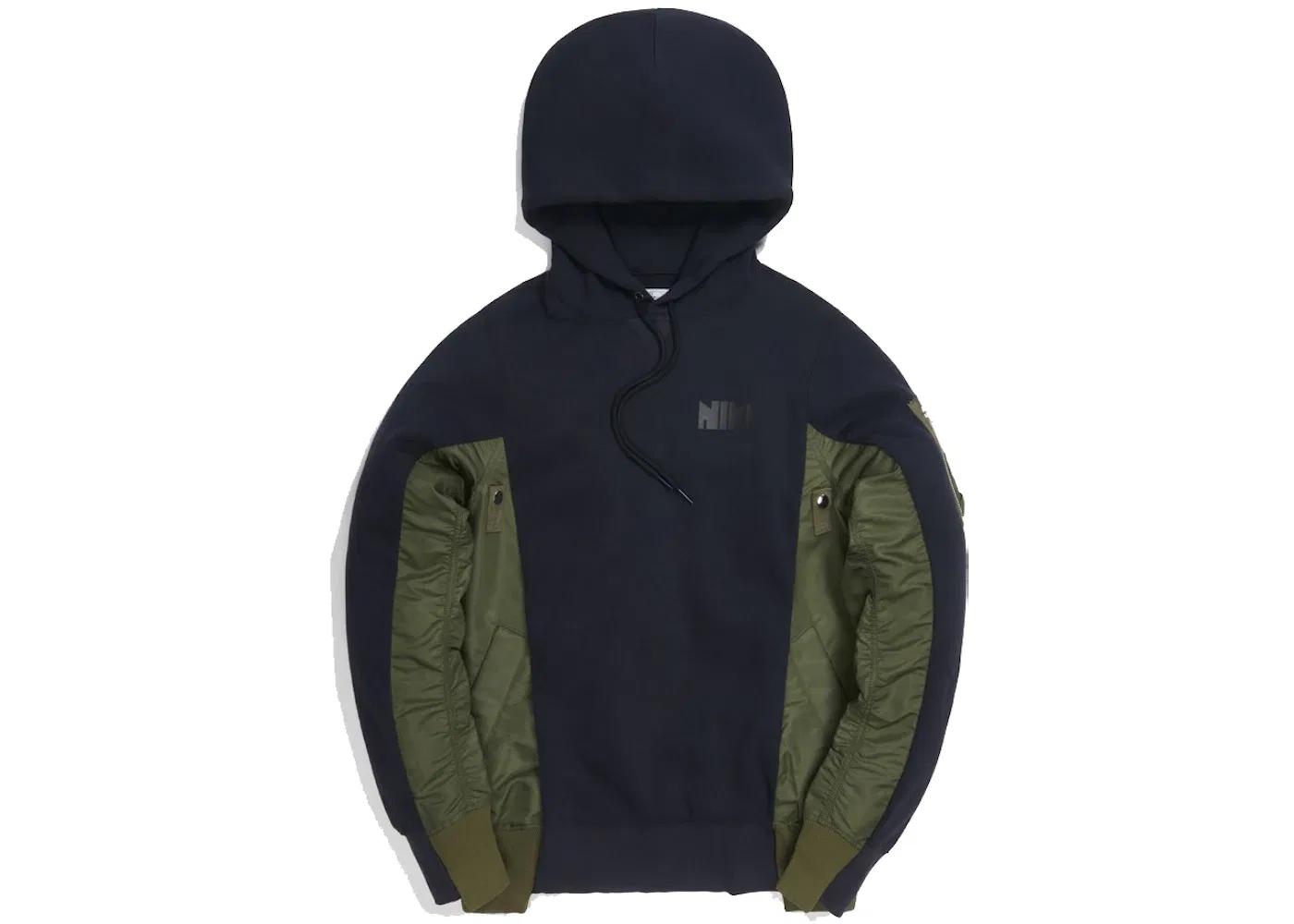 Мужская худи Nike x Sacai Navy