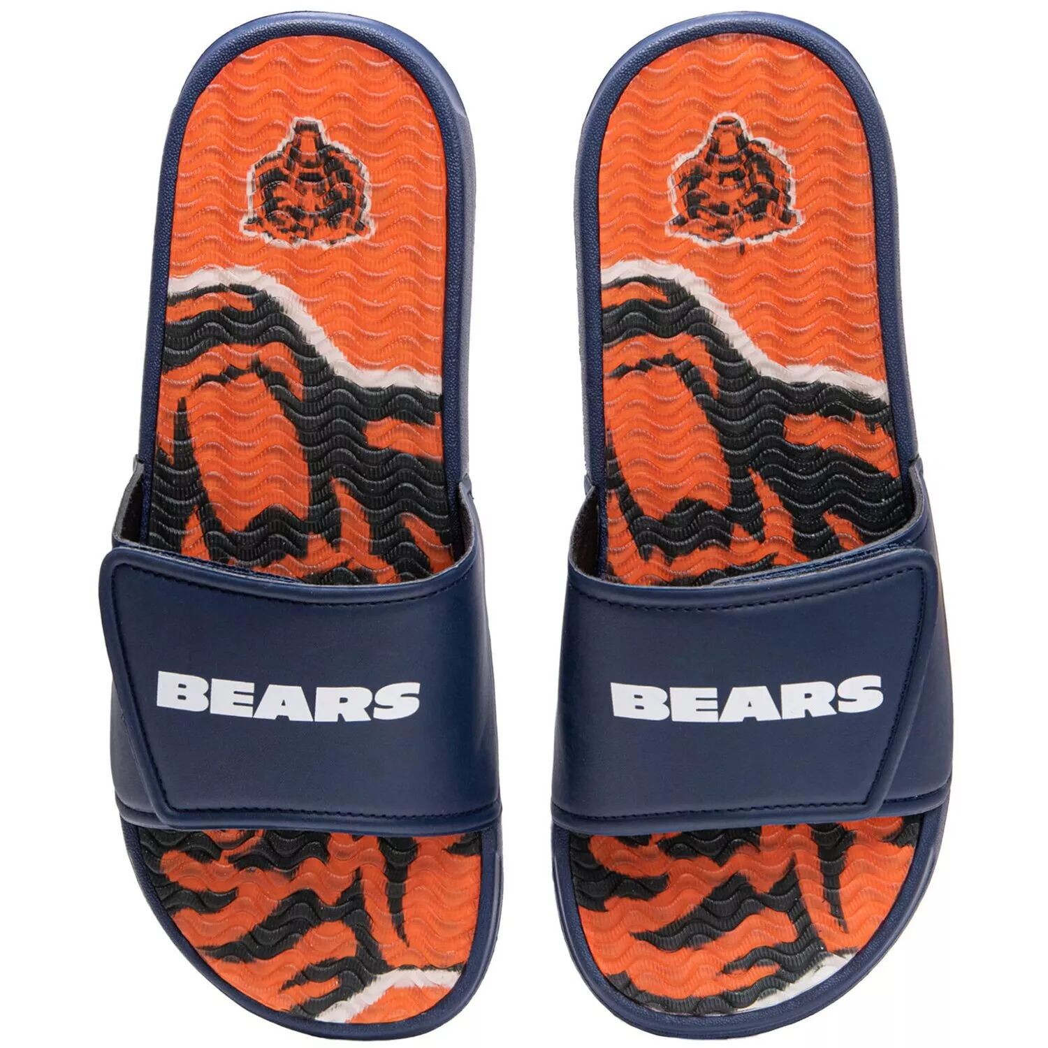 

Молодежные гелевые шлепанцы FOCO Chicago Bears Unbranded