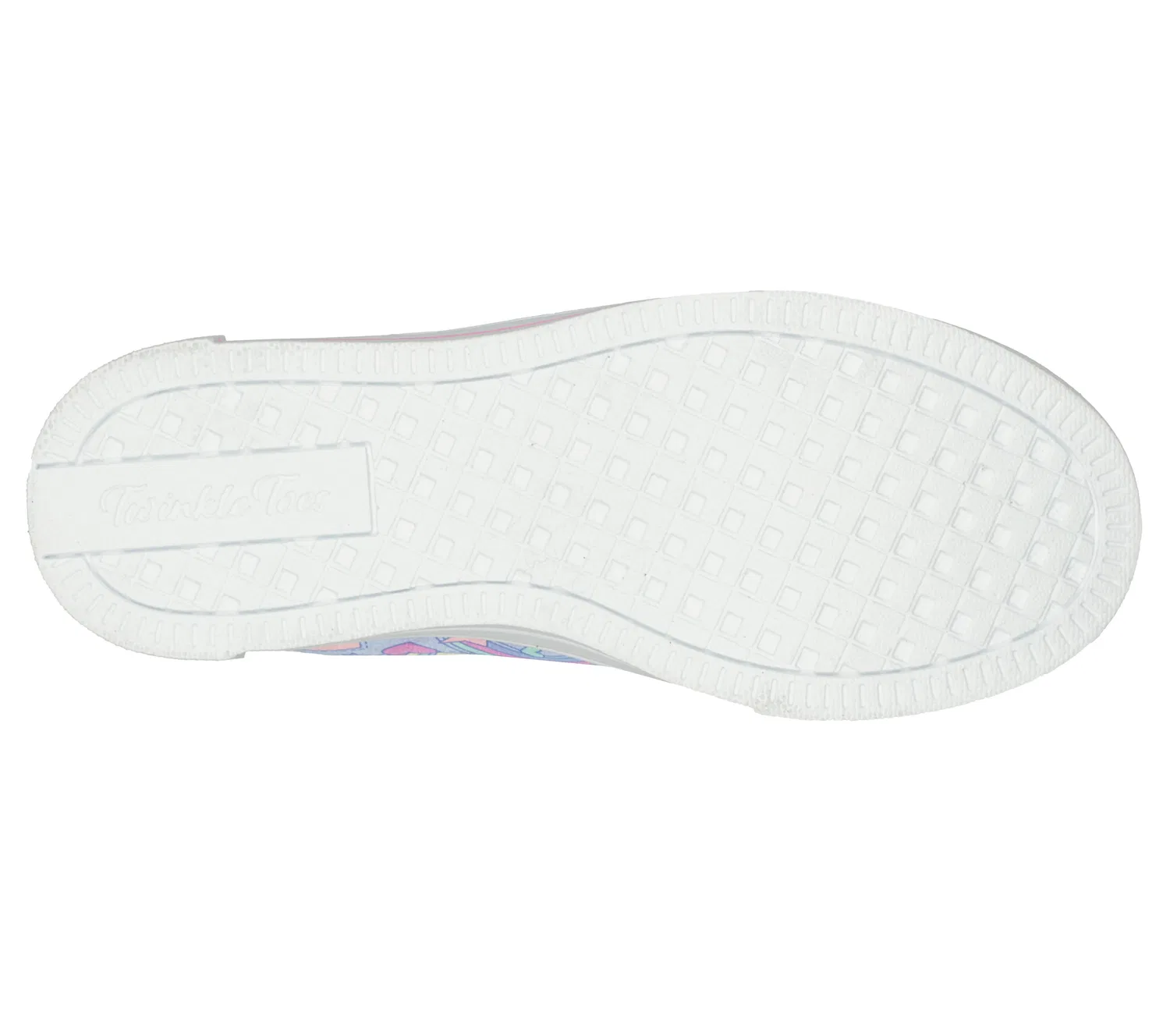 Детские кроссовки с принтом Twinkle Sparks Rainbow Shines Skechers, Blau — фото 3