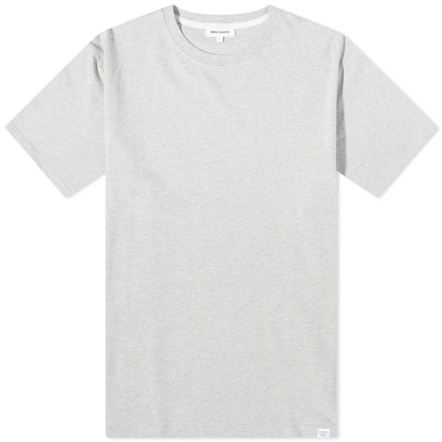 

Футболка Norse Projects Niels Standard, светло-серый