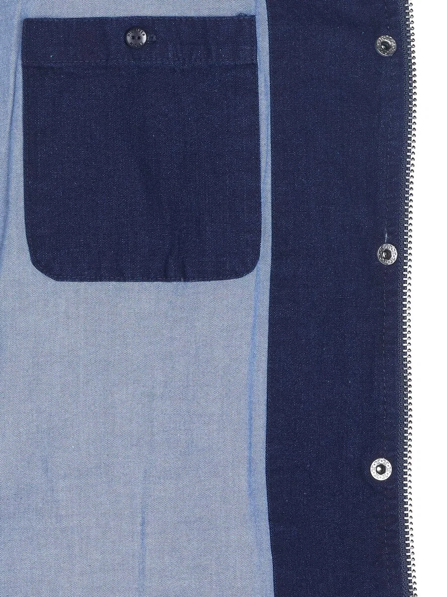 Куртка Tommy Hilfiger Between-Season Jacket 'Tommy Hilfiger Denim Jacke' синего цвета — фото 3