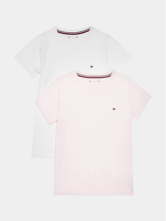 Комплект футболок regular fit Tommy Hilfiger, розовый