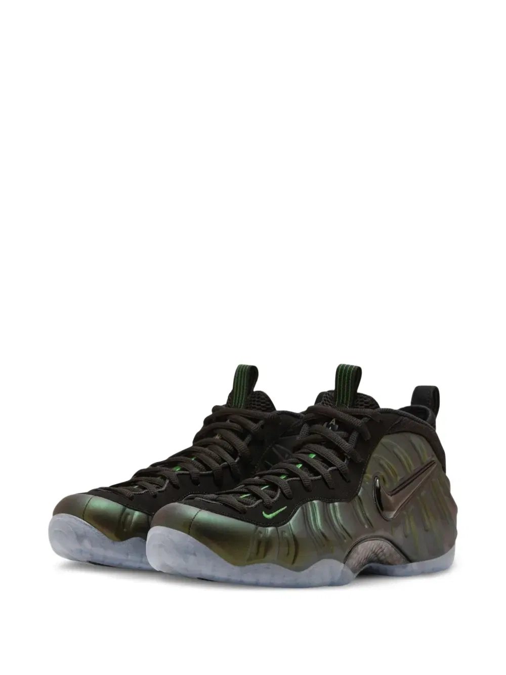 Кроссовки Air Foamposite Pro Nike, зеленый — фото 2
