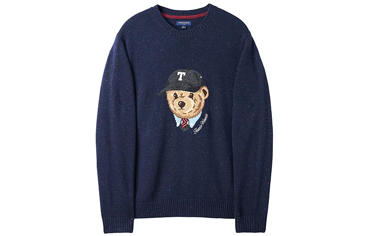 Детский свитер Unisex Teenie Weenie Men, Navy Blue