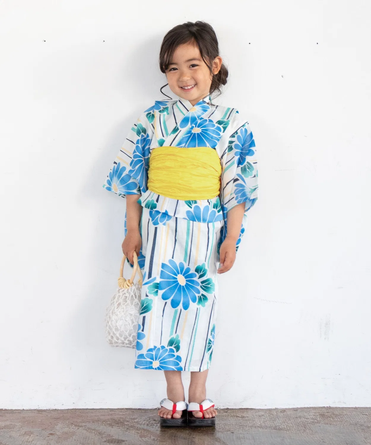 Детское кимоно Yukata-kan Grace, Синий — фото 2