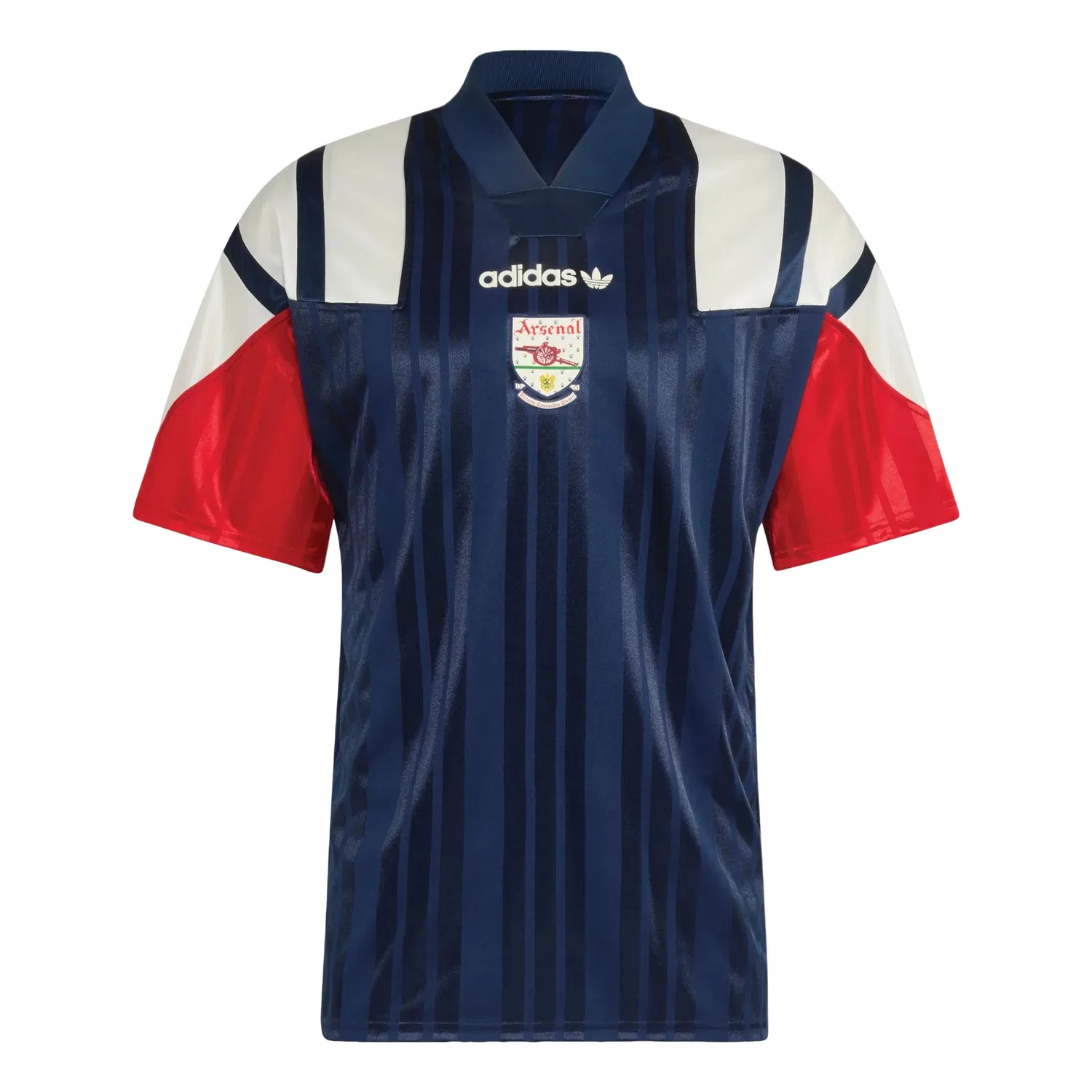Мужская игровая майка Arsenal FC EQT Jersey 'Collegiate Navy Red' adidas, Collegiate Navy Red