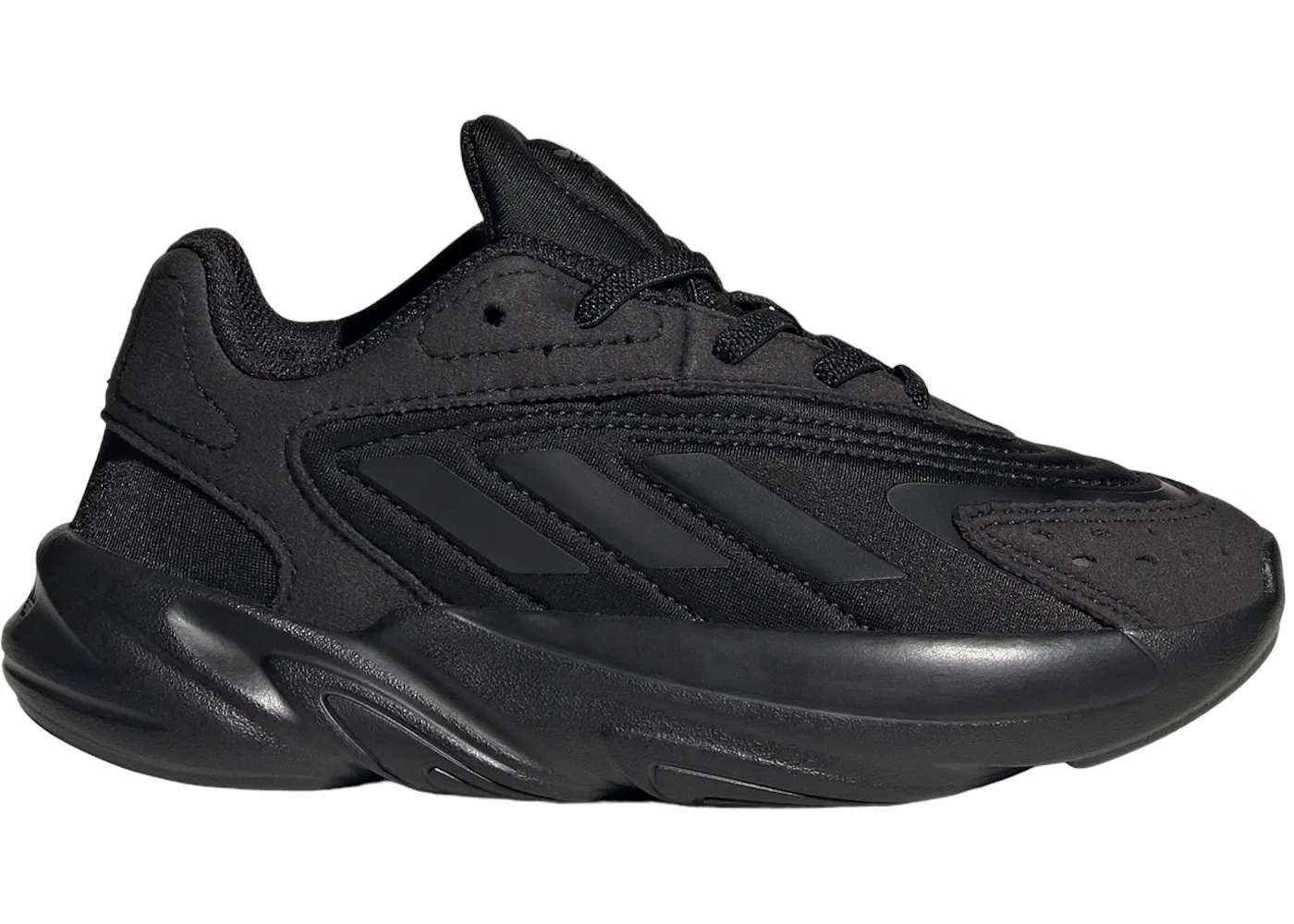 Детские кроссовки для мальчиков с сетчатым верхом Adidas Ozelia, Core Black Core Black Core Black