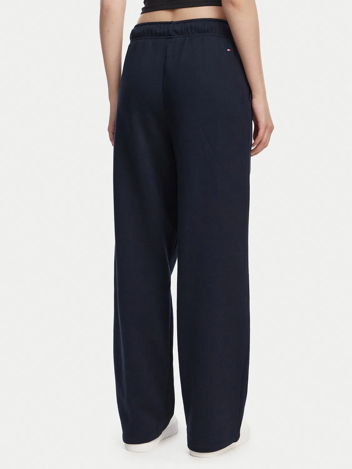 Женские спортивные брюки свободного кроя Logo Exaggerated Seam Tommy Hilfiger, темно-синий — фото 3