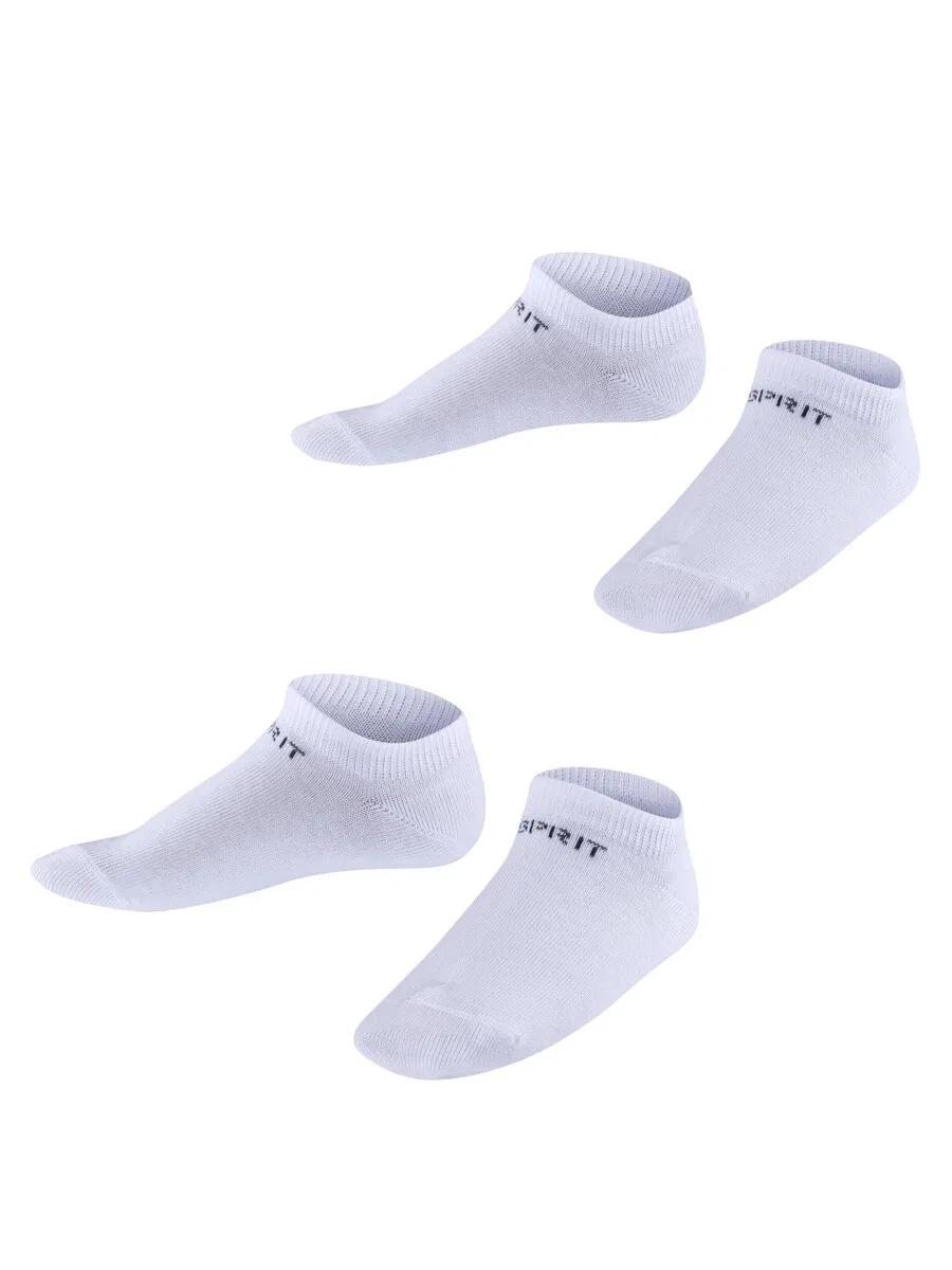 Носки ESPRIT 'Foot Logo 2-Pack' цвета "слоновая кость" — фото 4