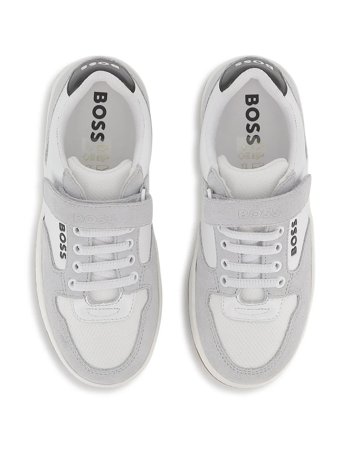 Кроссовки Boss Athletic Shoes TRAINERS белого цвета — фото 2