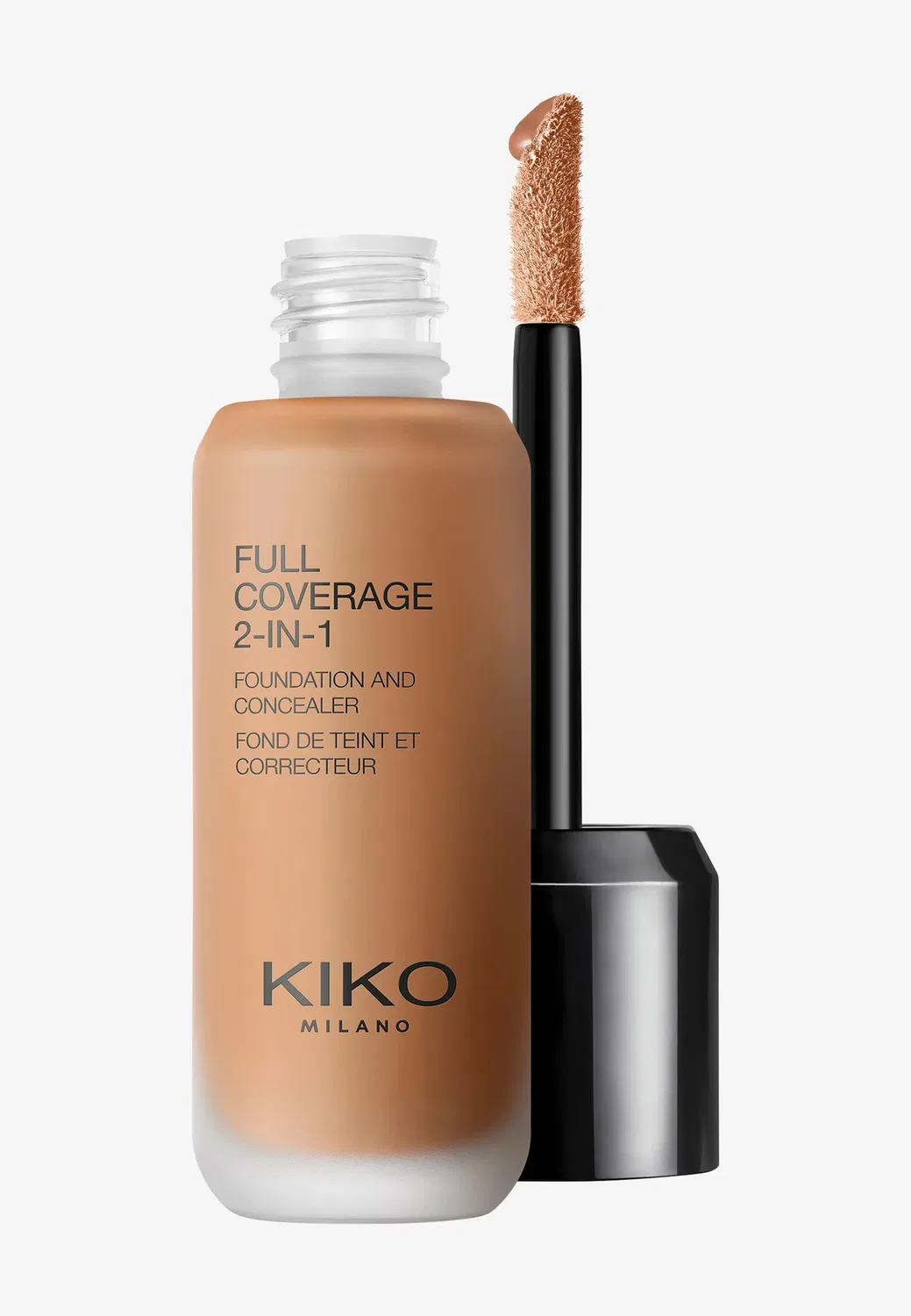 Тональный крем и консилер 2 в 1 с полным покрытием - тональная основа Kiko Milano, 49-Ng110 Neutral Gold 110, 25 мл