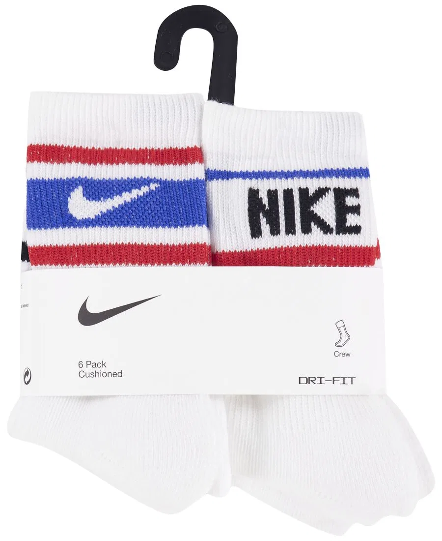 Комплект носков с защитой стопы Varsity Cushioned, 6 пар Nike, Game Royal — фото 3
