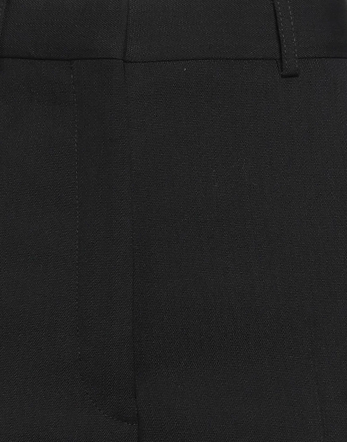 Женские брюки клеш из полиэстера Acne Studios, черный — фото 4