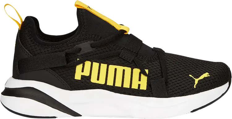 

Кроссовки Puma SoftRide Rift Pop Big Kid Black Pelé Yellow, черный