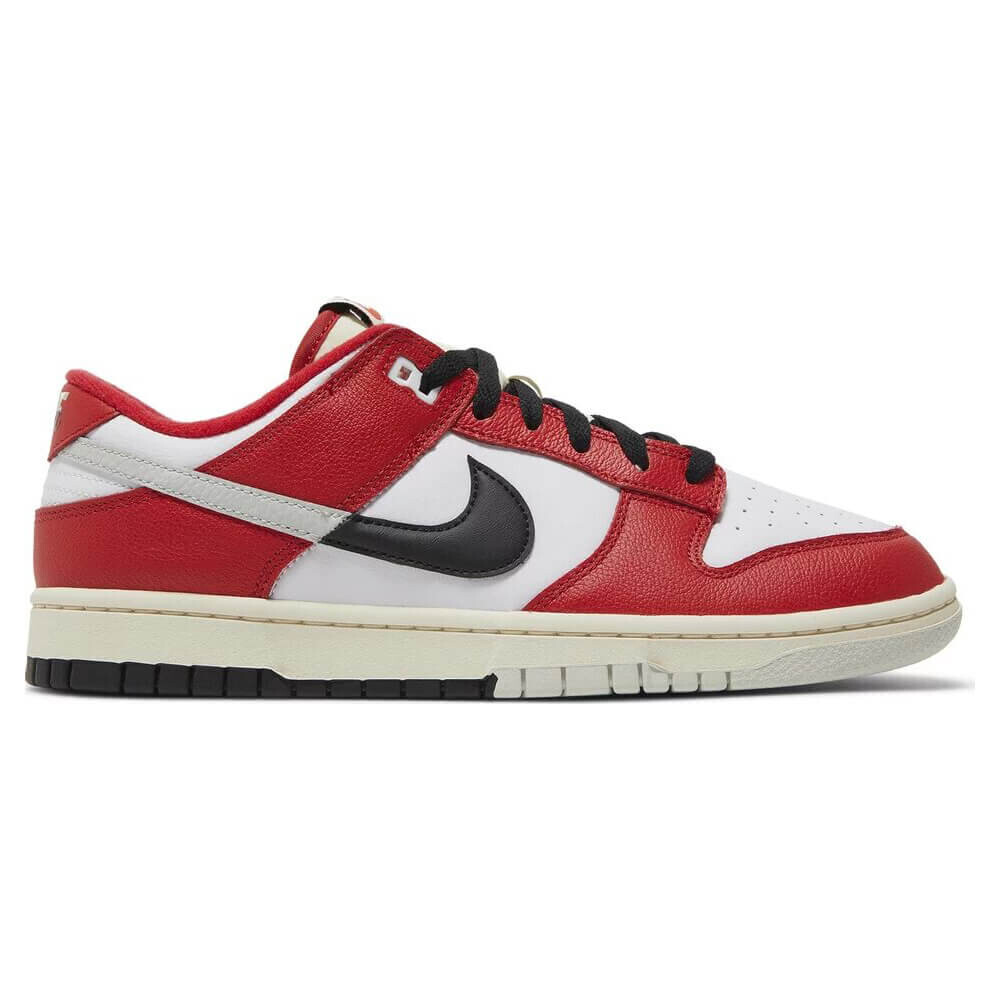 

Кроссовки Nike Dunk Low Split - Chicago, белый/красный/черный, Черный;серый, Кроссовки Nike Dunk Low Split - Chicago, белый/красный/черный