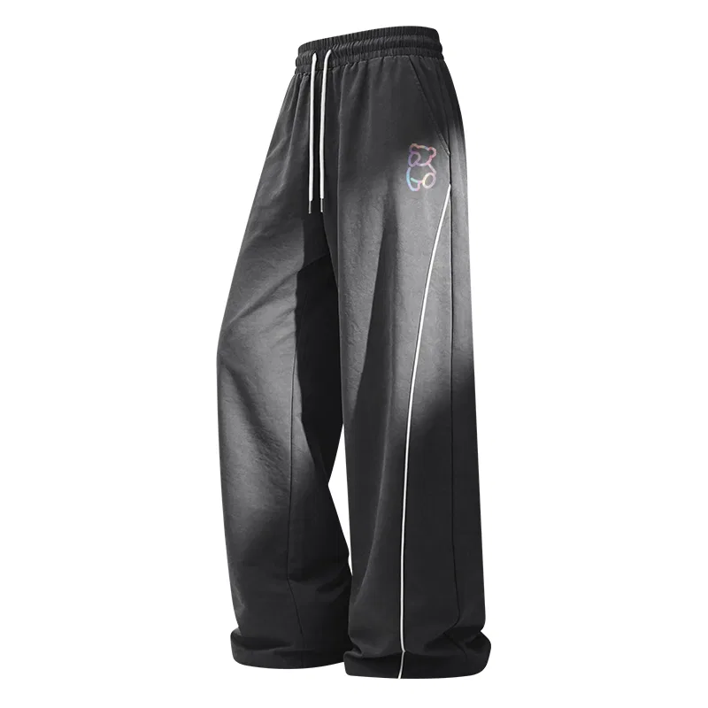 Детские штаны прямого кроя MINISO, Dark Gray